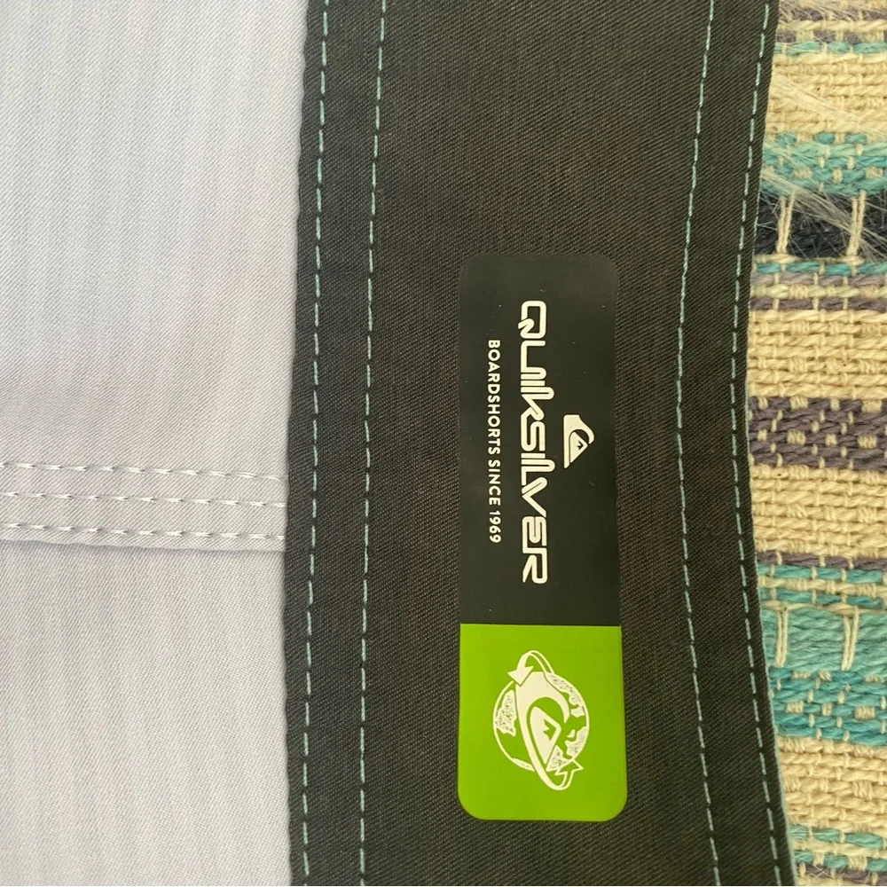 Nwt Quiksilver Blue and Orange Board Shorts Swim